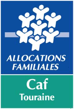 logo Caisse d'allocations familiales (CAF) de Touraine