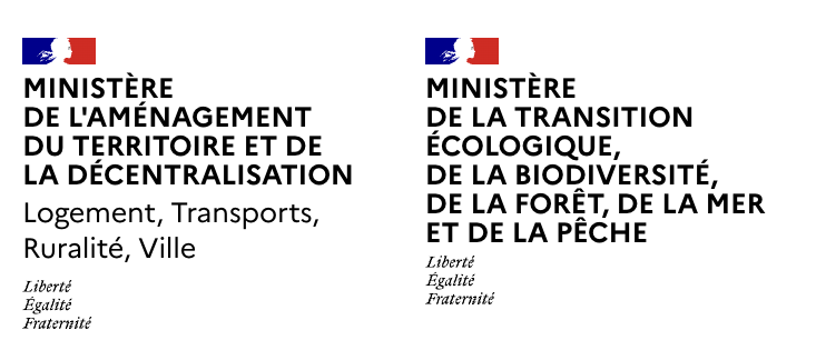 logo Ministères de l'Aménagement du territoire et de la Transition écologique