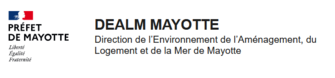 logo Direction de l'Environnement, de l'Aménagement et du Logement (DEAL) Mayotte