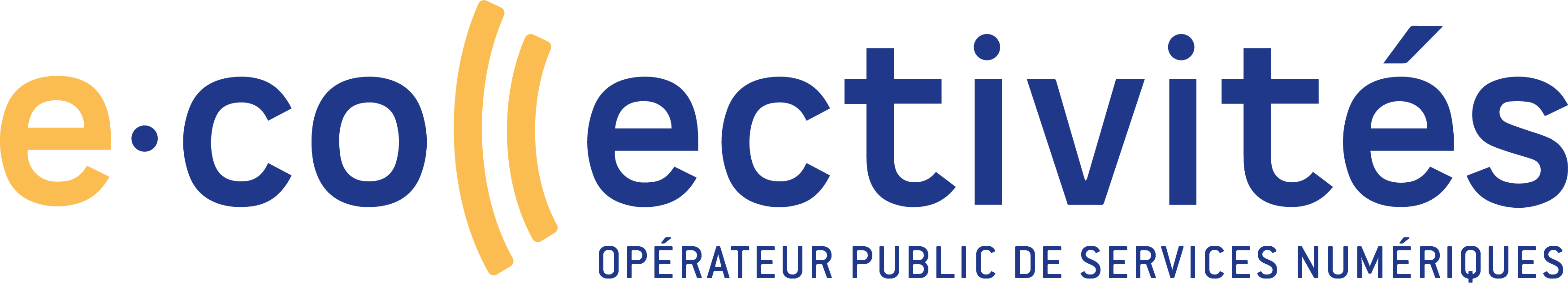 logo e-Collectivités (opérateur public de services numériques - OPSN)