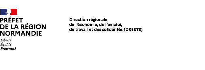 logo Direction régionale de l’Economie, de l’Emploi, du Travail et des Solidarités (DREETS) — Normandie