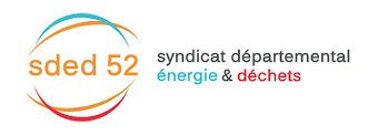 logo Syndicat Départemental d'Énergie et des Déchets (SDED 52)