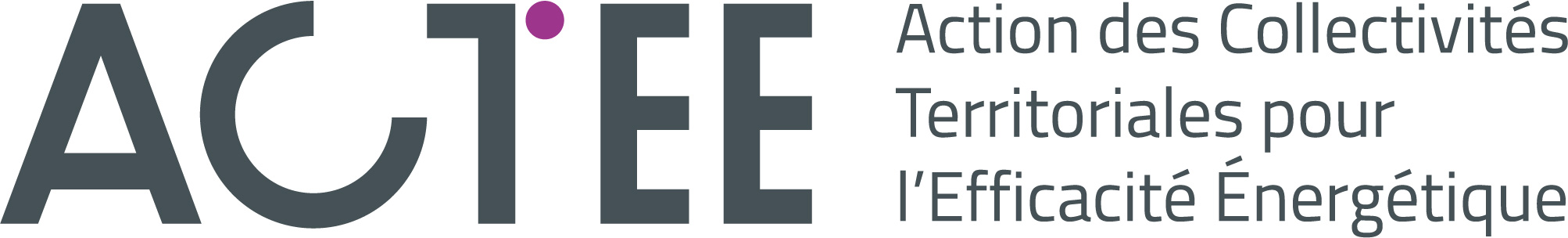 logo ACTEE - Action des Collectivités Territoriales pour l’Efficacité Energétique