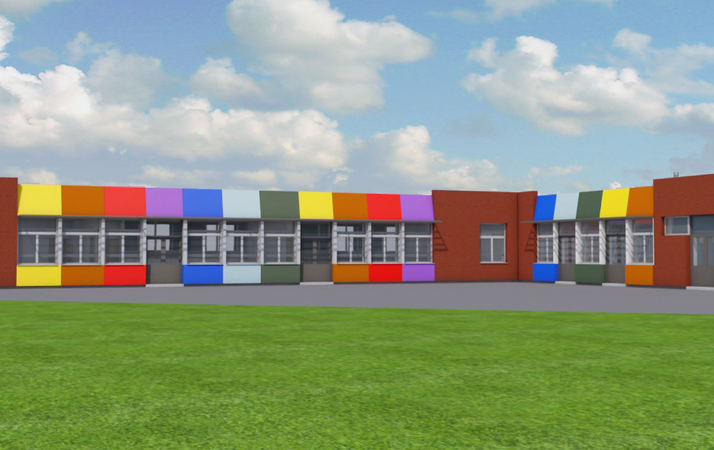 Logo Travaux de réhabilitation de l'école maternelle Joliot Curie