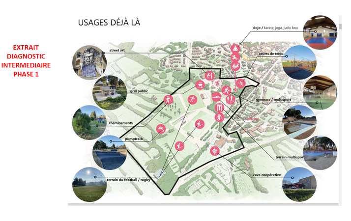 Logo Projet global de "Reconquête d'un site d'exception : réhabilitation du complexe sportif - attenant à l'ancien collège Espace Salitar"