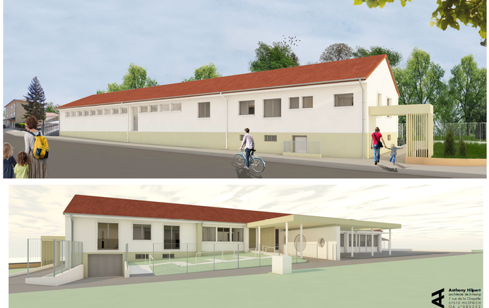 Logo Réhabilitation d'un logement de fonction en MAM et rénovation thermique et énergétique du bâtiment attenant