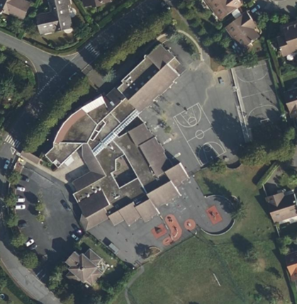 Logo Cour végétalisé du groupe scolaire des 4 coins