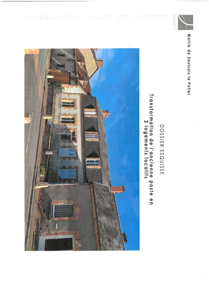 Logo Réhabilitation de l'ancienne poste en deux logements locatifs