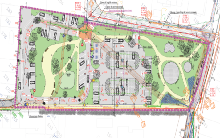 Logo Création d'un parc urbain - Aménagement d'un parking