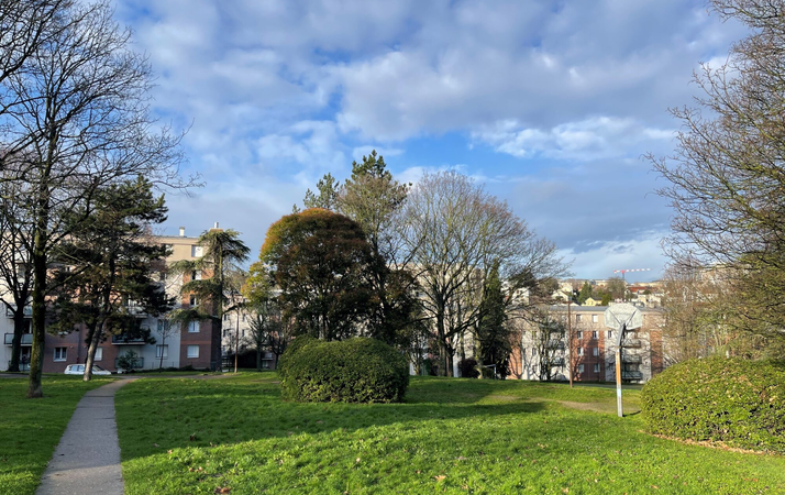Logo Réaménagement, désimperméabilisation et végétalisation du Parc Erik Satie