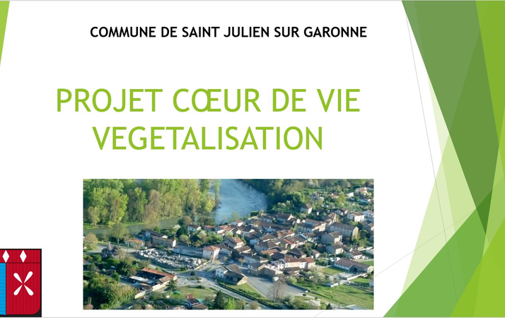 Logo Projet coeur de vie: végétalisation