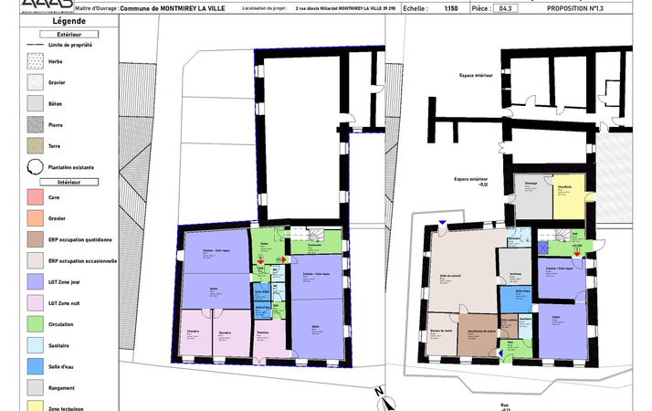 Logo Réhabilitation et mise en accessibilité de la mairie avec création de logements PMR et autres