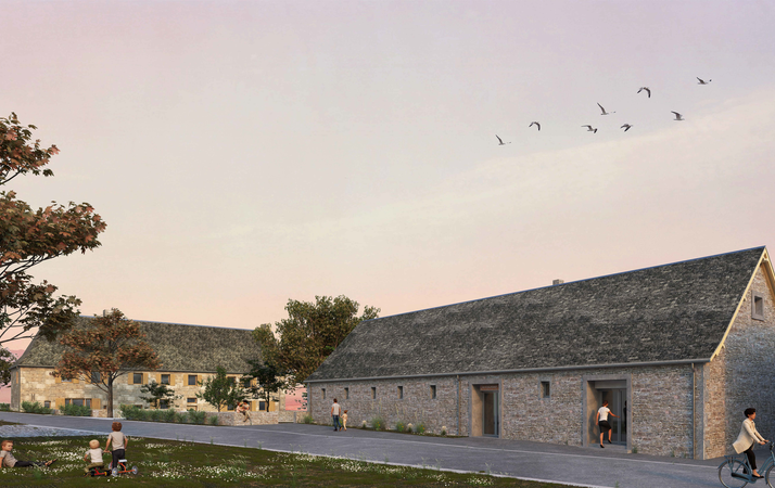 Logo Réhabilitation d'une ancienne propriété en résidence intergénérationnelle - Maison en 3 logements familiaux conventionnés