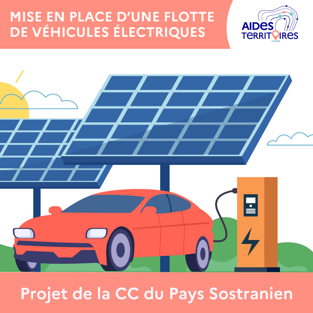 Logo Mise en place d'une flotte de véhicules électriques
